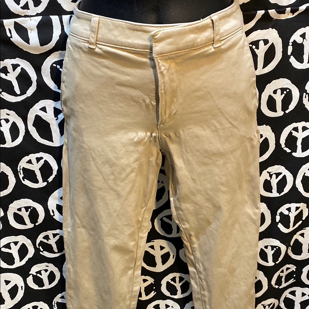 BANANA REPUBLIC TAN SLOAN PANTS SZ 0